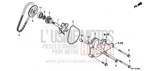 WATER PUMP XL1000VB de 2011